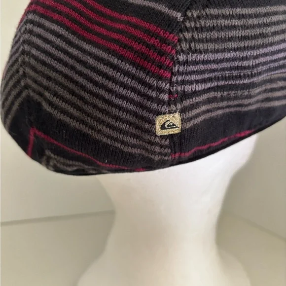 NWOT Quicksilver Striped Newsboy Flat Cap Size L/XL - Picture 5 of 7